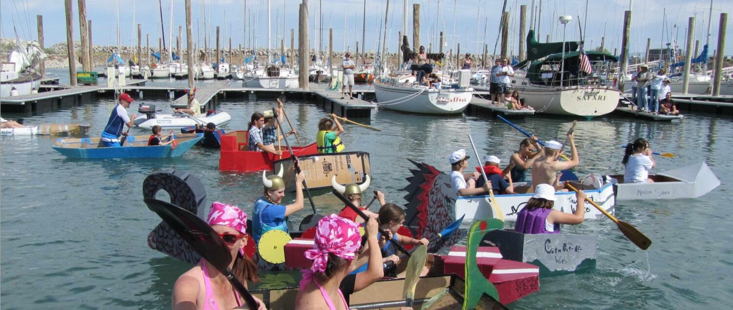 Cardboard Boat Race Pic 1