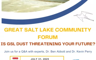 Great Salt Lake Community Forum to Address Growing Concerns Over Toxic Dust