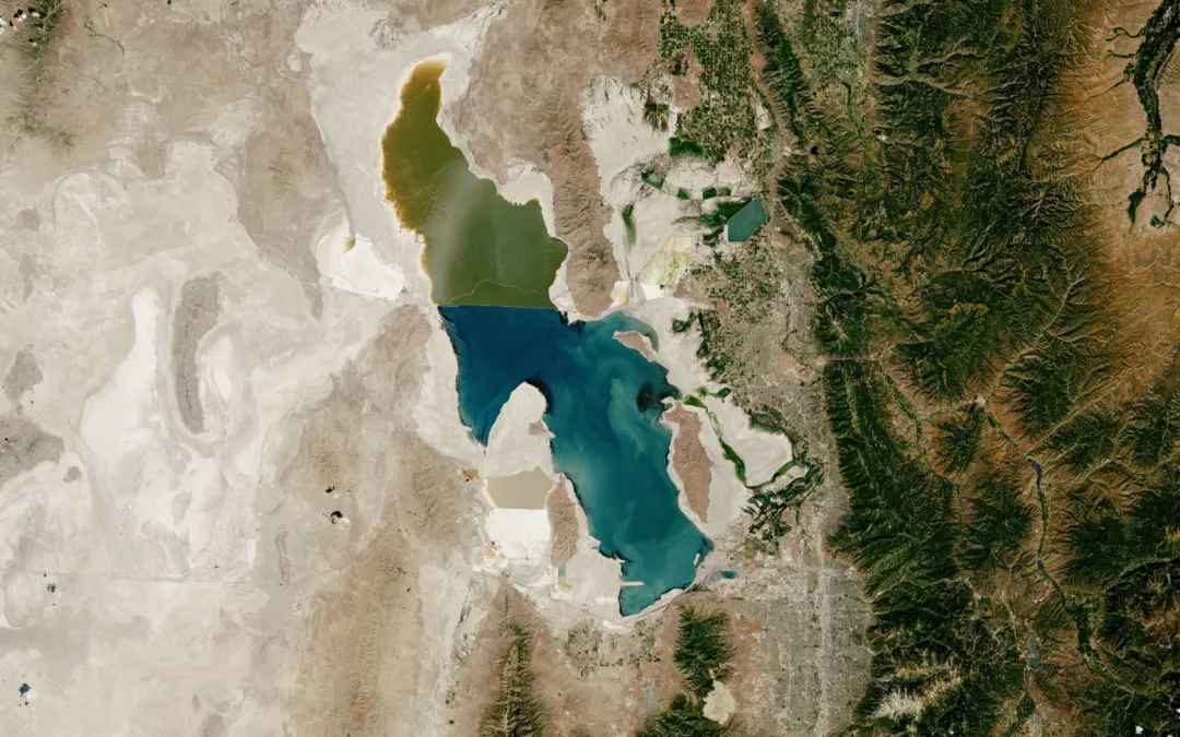 Great Salt Lake Slips Toward 2022 Record Low
