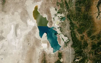 Great Salt Lake Slips Toward 2022 Record Low