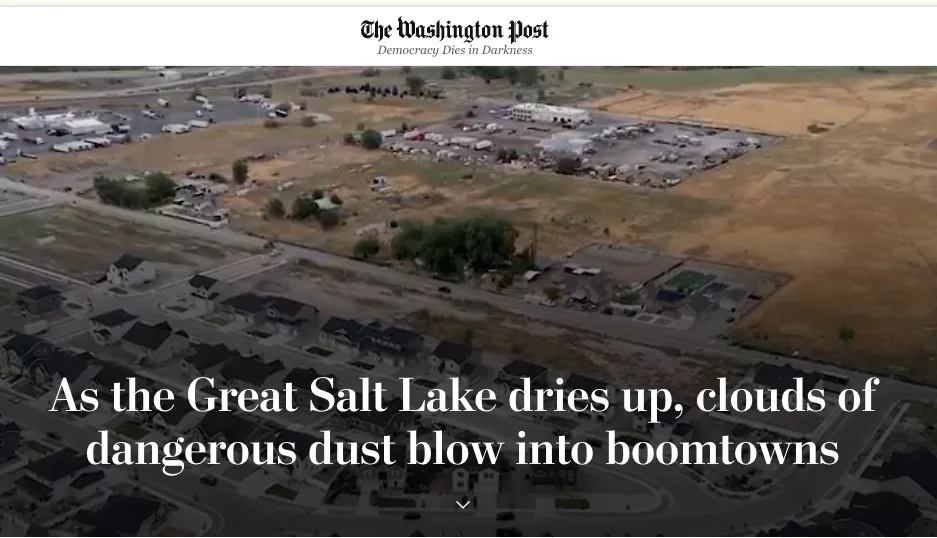 Great Salt Lake in the Headlines: A News Roundup